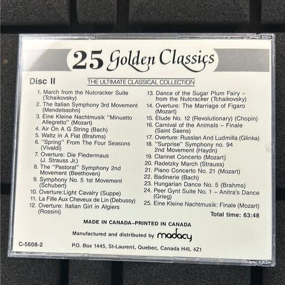 ANTONIO VIVALDI - 100 Golden Classics  Collection 4+hr 4 CD used 0124 - Picture 5 of 7